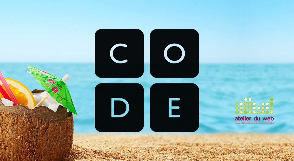 Code pour les enfants – 5 au 9 août – COMPLET